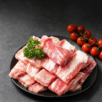 Frozen Black Pork Ribs