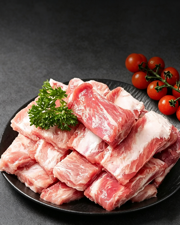 Frozen Black Pork Ribs