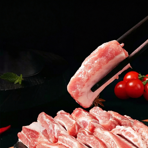 Frozen Black Pork Ribs